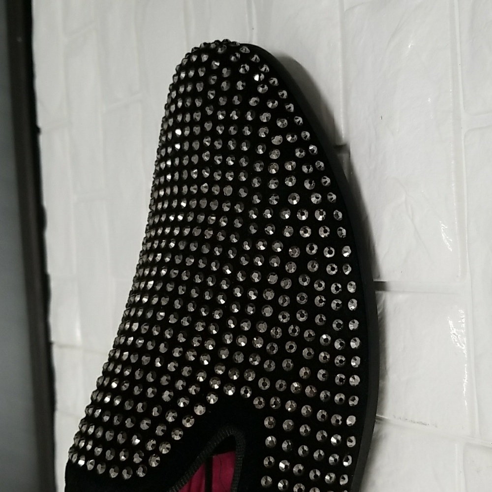 Steve Madden Men's Caviar Rhinestone Loafers - Size 11 - Picture 5 of 10